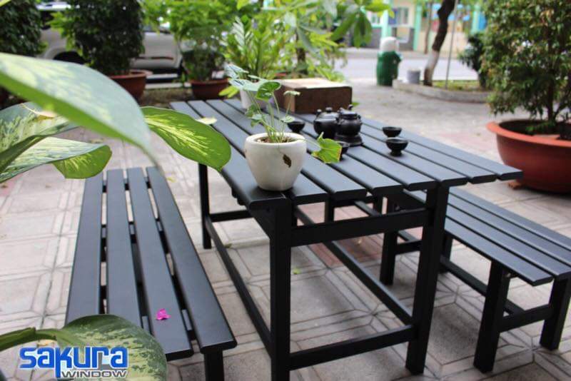 Bàn Ghế Hợp Kim Nhôm